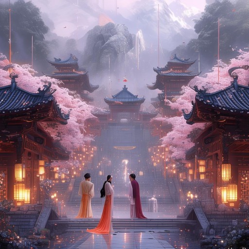 仙侠手游中的婚姻殿堂，浪漫与责任的交织