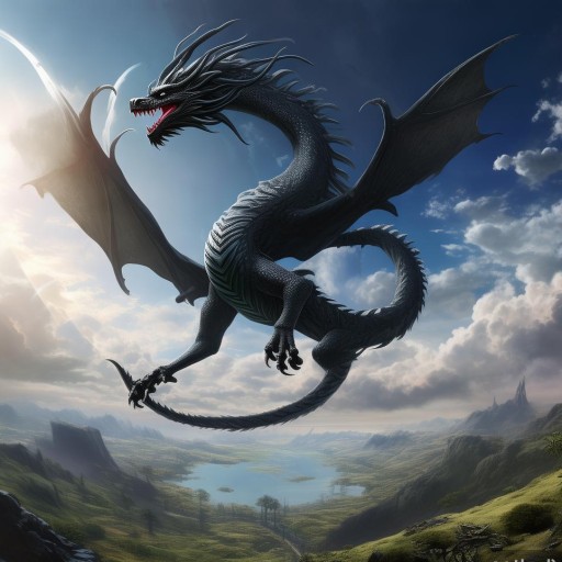 黑龙舞兮云飞扬，从游戏到现实的跨越之旅